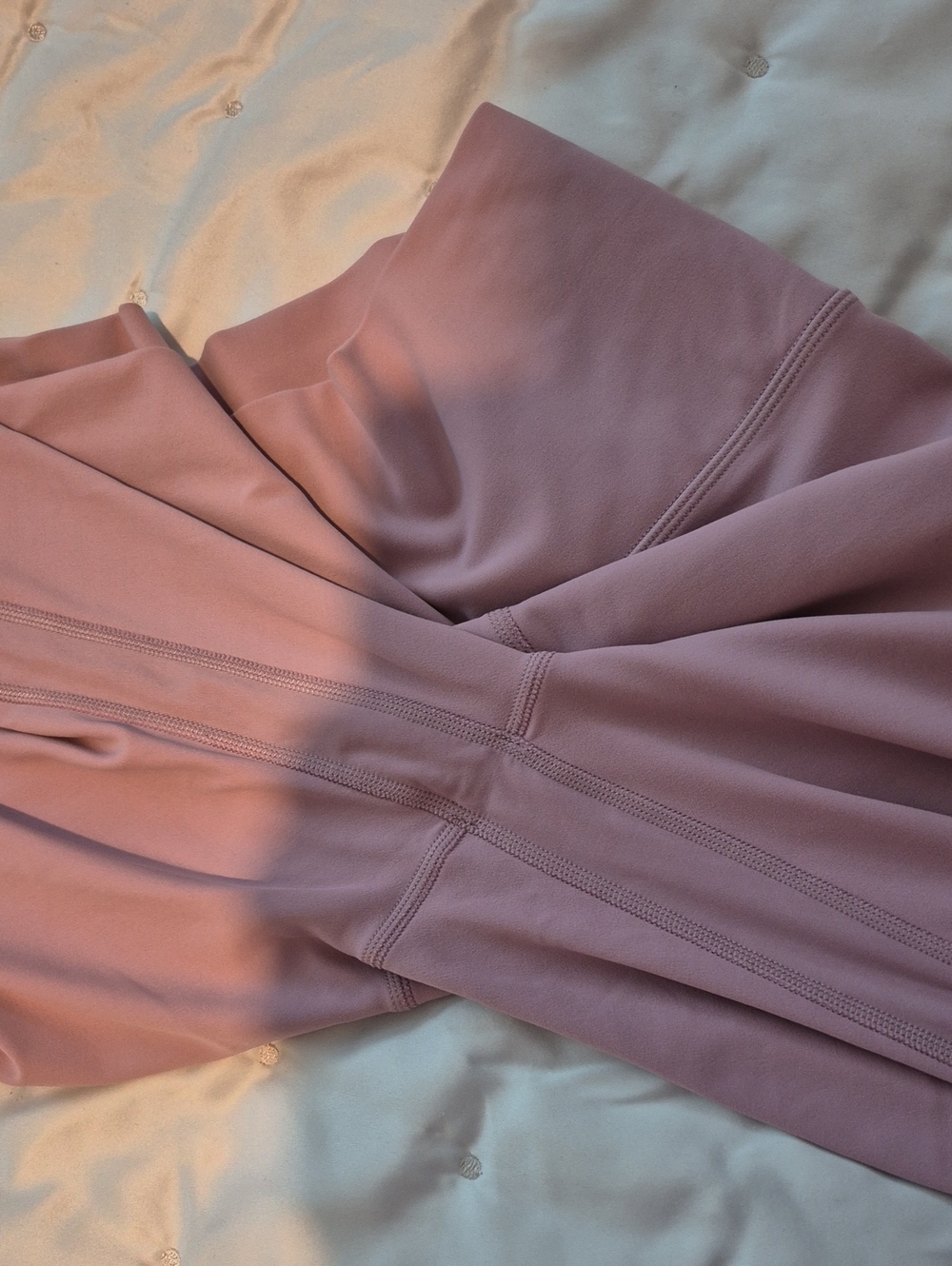 🍋 Lululemon Align High-Rise Crop 23" Rose Blush Size 10 - Picture 4 of 8